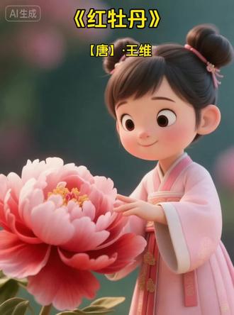 《红牡丹》【唐】·王维
绿艳闲且静,红衣浅复深。
花心愁欲断,春色岂知心。#启蒙早教#跟着抖音学古诗#唯美诗词#古诗词