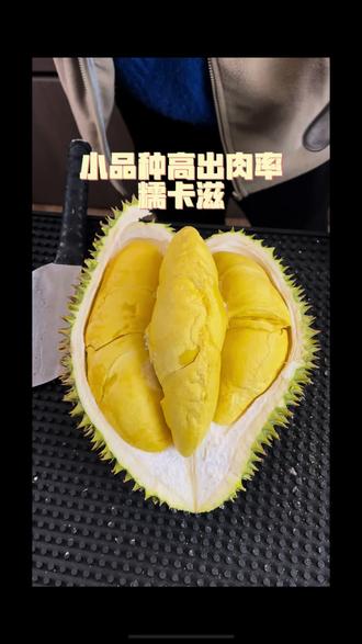 小品种还有这么高的出肉率?#榴莲 #小品种榴莲 #糯卡滋榴莲 #榴莲爱好者