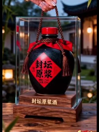 六块九毛钱,每个人只能拍两坛,多了你真的拍不了,他也不会发货。就今天这个价格,他就是一个体验价。这个是封坛原浆酒,五十三度浓香型的一款酒。这一坛就是五百毫升,他这个配料表啊,非常的干净,只有水、高粱、大麦、糯米、小麦和玉米。纯粮食酿造。他的执行标准啊是gbt一零七八一点一。以及酒水的标准,滴滴浓香,好喝不上头。最关键是今天这个价格,六块九毛钱。啥也不说了,平常喜欢喝上两口的兄弟啊,你趁着现在的活动啊!下方小黄车你赶紧拍一单尝尝,好喝了你再来回购啊!#白酒 #好喝不贵 #经济实惠