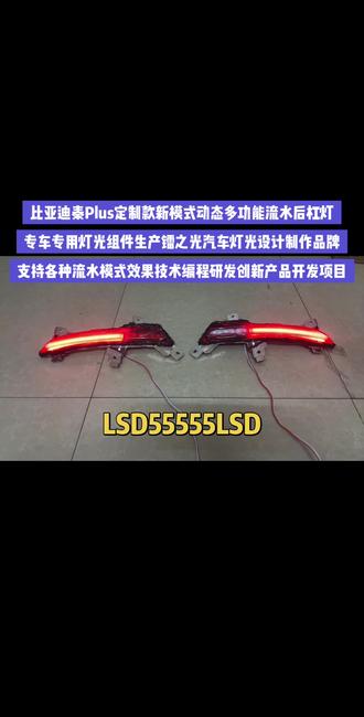 比亚迪秦plus多功能动态跑马流水后杠灯,专车专用设计升级版保留原车功能,无损安装#比亚迪秦plus改装 #秦plus改装 #比亚迪汉ev改装 #比亚迪海豹06改装 #比亚迪秦L改装 ,