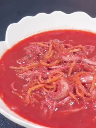 这个菜在我们温州很多人喜欢吃,用来搭配米饭真的好吃#鱼生#太好吃了 #舌尖上的味道