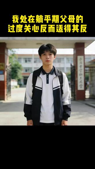 我处在躺平期父母的过渡关心反而适得其反
#孩子躺平