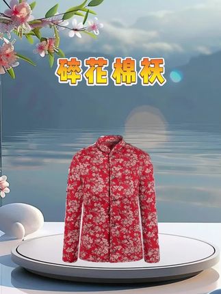 #中年女装#碎花棉袄 #谁穿谁好看 #中年妈妈穿搭 #棉衣外套