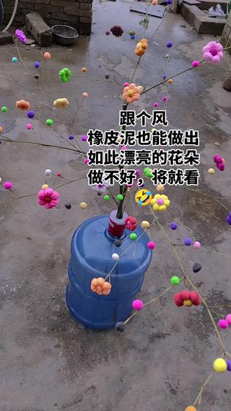 把你们做的发出来我看看🤣@DOU+小助手 #橡皮泥手工 #手工花制作 #真实生活分享计划 #种草激励计划 #彩泥