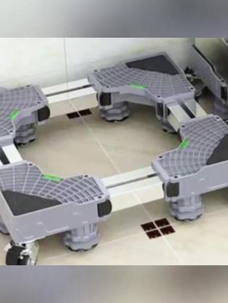 #郝劭文 推荐通用洗衣机底座支托架全自动滚筒波轮冰箱移动置物架增高防滑稳固#洗衣机底座架 #可移动洗衣机底座 #洗衣机底座脚垫 #移动置物架