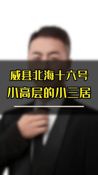 威县北海十六号,小高层的小三居