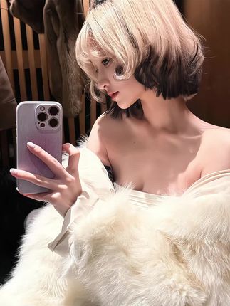 #半岁快乐 夏日里的暹罗蛋蛋卷,甜美的你让我心动#你今天真好看#变美变美#假发#暹罗猫