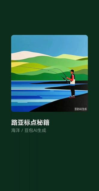 路亚标点 #豆包AI #路亚#钓点先知