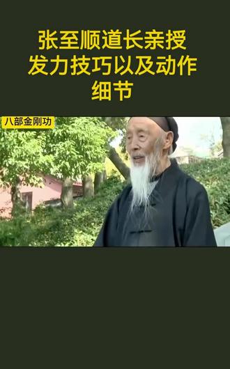 金刚功细节都在这里了!#张至顺道长 #八部金刚功