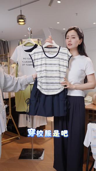 四分裤|小学初中高中女孩子夏天必备|好看透气 #夏季童装穿搭 #高品质童装 #谁穿谁好看 #出游穿搭 #女童裤子