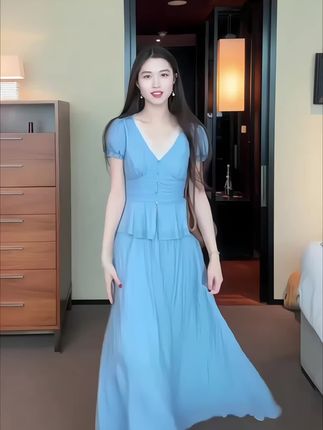 #浪漫法式仙女裙 #气质轻熟风 #今天穿什么 #显瘦穿搭 #今日穿搭ootd