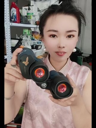 红鹰双筒望远镜便携高倍高清红膜微光夜视户外观景寻鸟钓鱼#望远镜#双筒望远镜 #小陈五金优选 @我要上热门