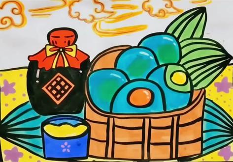 #创意绘画 #文化传承 #视觉表达 #小明星 #千朵花幼儿园
清明小青团,幼儿创意美术
授课:雨桐老师&悠悠老师