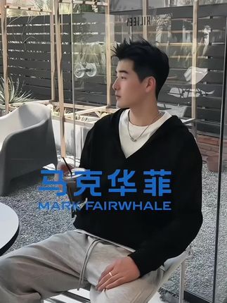 #假两件#时尚穿搭#卫衣#品质男装