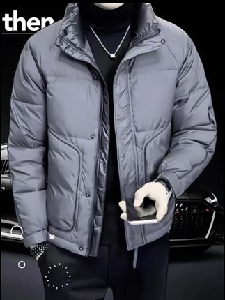 家人们,冬天的战衣来啦!Jeep吉普这款秋冬季羽绒服,融合韩版潮流与休闲风,宽松版型超自在,不挑身材。面料轻盈,穿上毫无负担,还能高效保暖,锁住温暖。不管日常出街还是户外活动,都超合适。 ,#男士羽绒服 #Jeep吉普 #秋冬穿搭 #轻薄保暖 #韩版时
