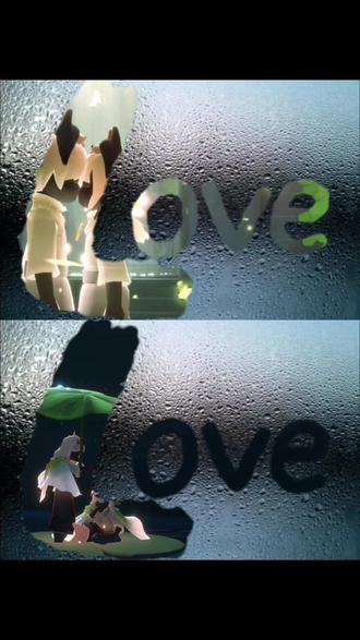 你们在找的原神love转场绘画教程来啦#剪映 #原神 #love转场绘画 #love转场 #壁纸 原神素材图 love绘画教程