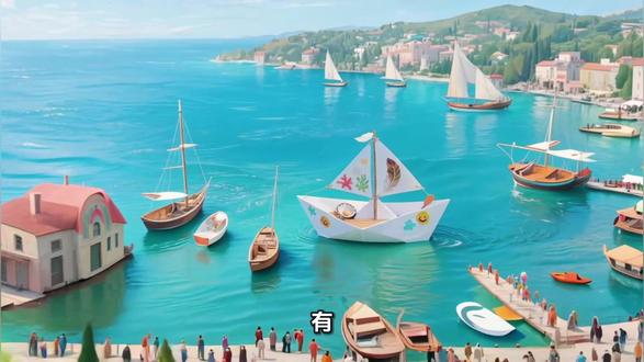 儿童写的儿童绘本😄二年级时候写的童话故事,最近用Ai配上视频#ai绘画视频 #儿童绘本