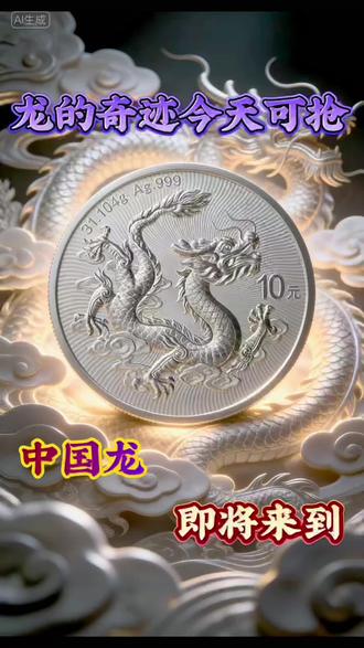#中国龙#中国龙龙的奇迹第二期#收藏钱币 #古钱币银元铜钱收藏 中国龙龙的奇迹第二期今天14点开枪#二月二龙抬头