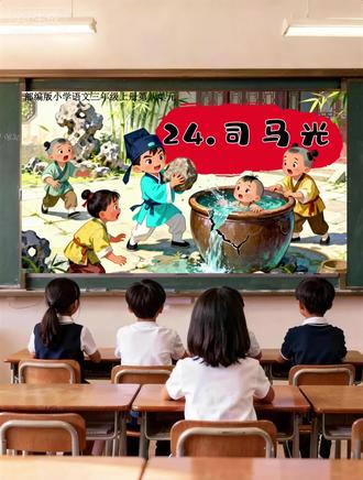 司马光砸缸:智慧闪光瞬间#小学语文ppt #语文课件 #课件 #小学语文公开课 #司马光砸缸
