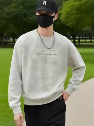 MARK FAIRWHALE/马克华菲潮流扎染立圆领卫衣男士春秋款长袖上衣#男装#时尚#好物推荐