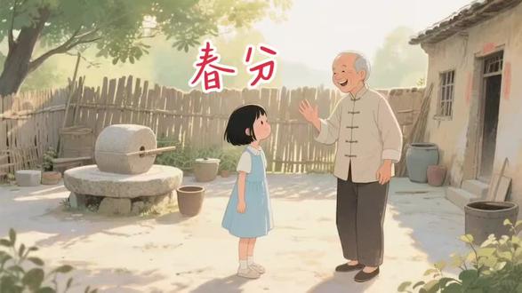 二十四节气之春分#绘本 #中国传统文化 #二十四节气