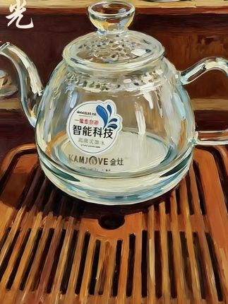 颜值超级好看的玻璃烧水壶 #水杯 #好物推荐🔥 #养生壶 #杯子 #煮茶器
