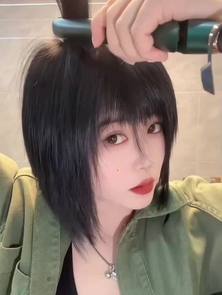 好看的发型就是这样简单#德国新款直款两用夹板!#发型的重要 #美出高级感 #发型改变气质 #减龄气质