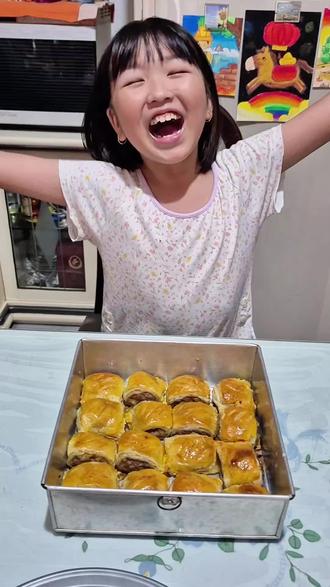 宝宝说一定要分享这个牛肉酥 #烘焙 #动手自己做美食 #