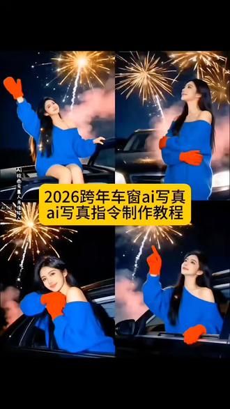 当我拍跨年烟花氛围感大片,结果在这里#谁还没有自己的专属烟花 #万物皆可烟花show #豆包ai #豆包p图已经nextlevel了 #跨年