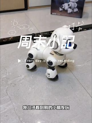 让孩子从小建立对AI的兴趣,不仅满足了孩子养宠物的快乐,又培养了对未来科技的认知#智能ai机器狗 #ai机器狗 #儿童智能玩具 #机器狗玩具 #儿童玩具