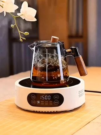 耐热玻璃壶泡茶壶可电陶炉煮茶#茶壶 #玻璃壶 #煮茶壶 #玻璃水壶 #茶具 @DOU+小助手