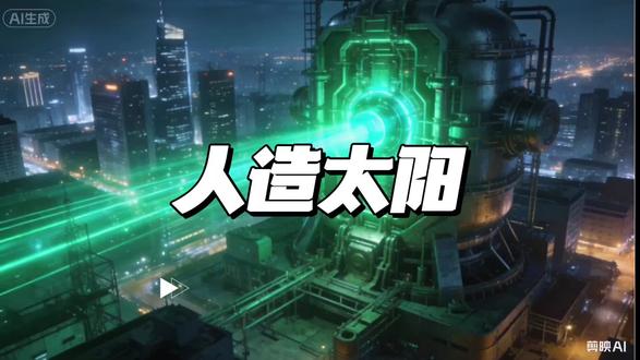 1亿度!人类亲手造的“太阳”,点亮能源自由未来#知识科普#最新科技#中国崛起