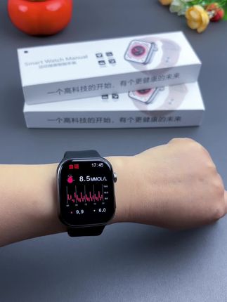 多功能智能手表,蓝牙通话,睡眠监测,多种运动模式,有了它就能实时掌握自己身体健康状况#智能手表#送父母的礼物#手表#携带方便#动态血糖仪