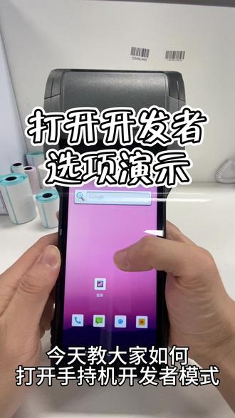 开发者选项打开 #手持终端pda