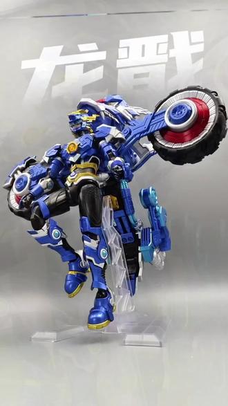 预售 壹理创玩官方新品 超兽武装-龙戬 带闪驰摩托拼装模型套装#拼装模型 #抖音二创激励计划