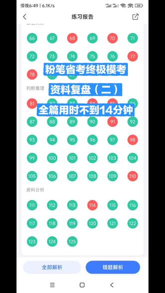 粉笔省考终极模考资料复盘(二)
靠分析和口算出答案。不用动笔算,一定不要养成拿笔就算的习惯#省考 #考公 #公考 #粉笔模考 #考公考编