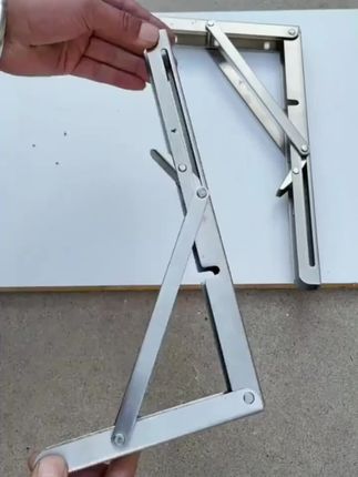 【工厂直销】加厚不锈钢三角支架比利支架墙上三角架层板托可折叠#三角支架 #支架 #三角架