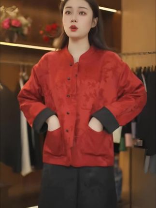 #双面穿外套 #新中式穿搭 #时尚洋气#秋款新品 #穿出高级感