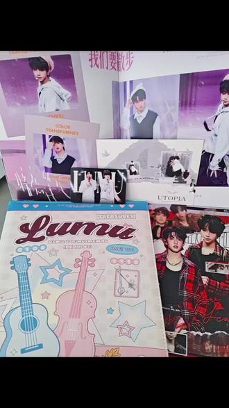 LuMutopia乌托邦站姐pb,sjz卡册开箱#橹穆 #开箱视频 #饭制周边