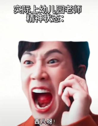 实际上的幼儿园老师………