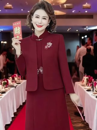 #婚礼妈妈礼服 #喜婆婆婚宴礼服 #婚宴妈妈装 #婚礼妈妈装 #妈妈礼服 @Dou音助手 @DOU+小助手