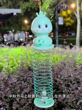 中秋节蛇年弹力七彩灯笼#好物推荐🔥 #灯笼 #手持灯笼