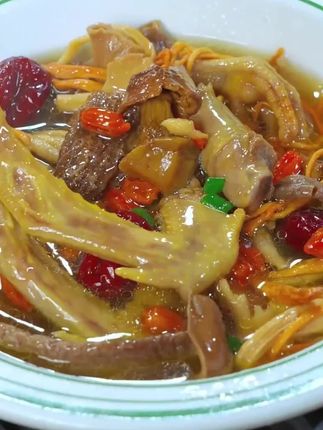 松茸菌羊肚菌鸡油菌汤包70g/袋 肉质 熬汤优选 羊肚菌煲汤高品质