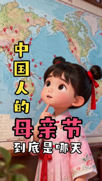 你知道吗,其实咱们中国的母亲节在农历六月初六#传统文化 #母亲节 #母亲节快乐 #黄帝 #嫘祖
