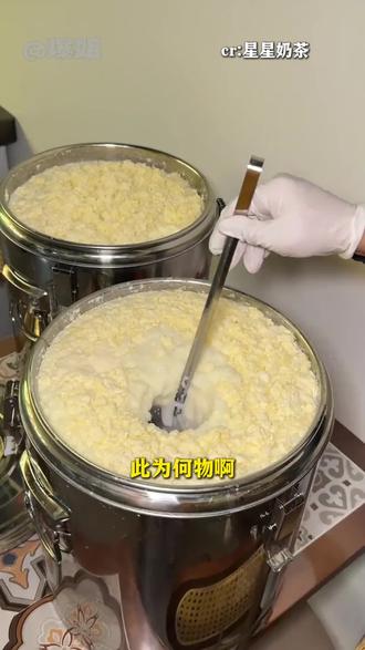 #奶皮子牛奶 #奶皮子 奶皮子冰奶,太夯爆了
