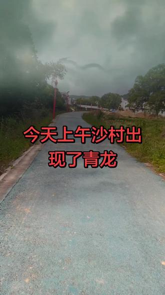 沿河跑道 出现了真龙