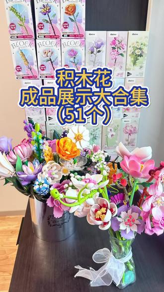 积木花大合集
花朵名称均为购买时商家名称
#展示你的手工diy成果 #亲手制作 #晒晒你最满意的手工作品 #手工作品生活的美无处不在 #分享你做的手工作品