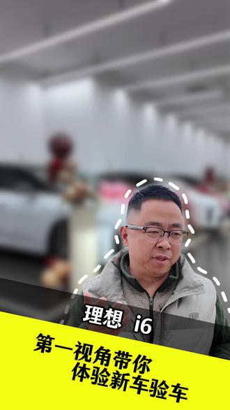 理想i6提车前必看!第一视角带你直击验车全过程!#汽车膜 #镇江汽车贴膜#汽车窗膜#新车验车 #理想i6