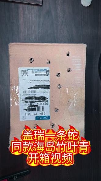 盖瑞一条蛇同款开箱 爬行惧怕者划走