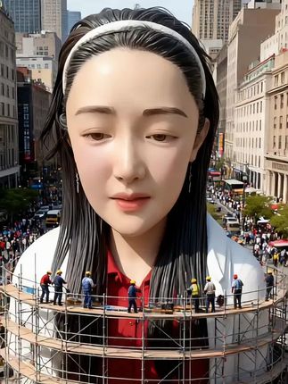 布拉迪市新地标—布拉迪姐姐#小蓝姐姐廖景萱 #布拉迪姐姐 #你们的倒计时已经在倒数计时了 #廖景萱 #小蓝姐姐
